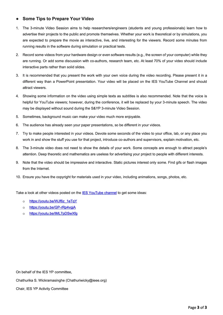 IES-SYPA Application Guidelines (Page 3)