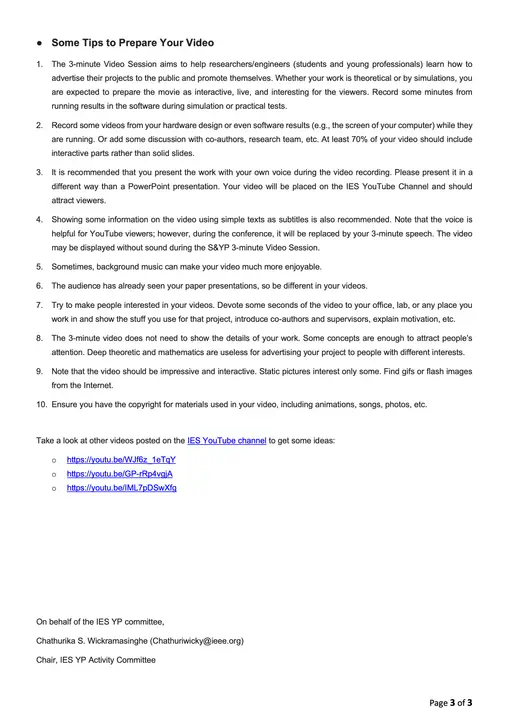 IES-SYPA Application Guidelines (Page 3)