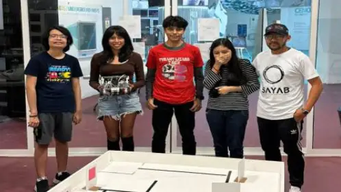 Team Astroingenieros from Planetario SAYAB Playa de Carmen